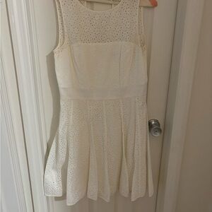 White Eyelet Dress